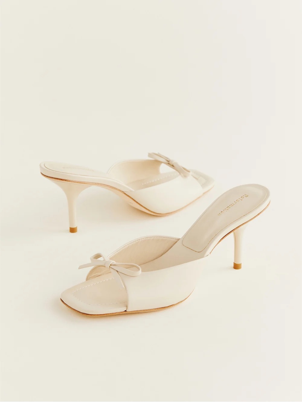 Reformation Clementine Heeled Mule Sandal